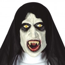 MASCHERA SUORA SINISTRA DEMONIACA LATTICE