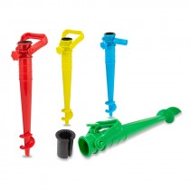 PICCHETTO A VITE PER OMBRELLONE PLASTICA 40 CM
