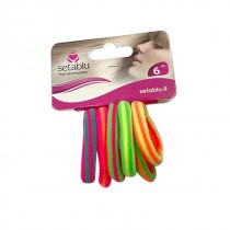 ELASTICO MAINLY 6 PZ COL VARI CON CAVALLOTTO
