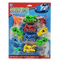 MONDO MOTORI SET 12 VEICOLI