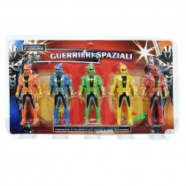 SET 5 GUERRIERI CON LUCI