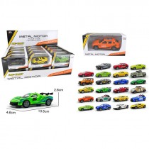 METAL MOTORS DIE-CAST 1:43 RETROCARICA