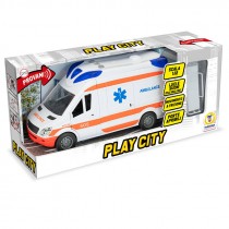 AMBULANZA PORTE APRIBILI CON BARELLA LUCI E SUONI
