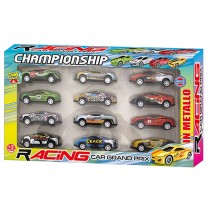 SET 12 PEZZI AUTO RUOTA LIBERA