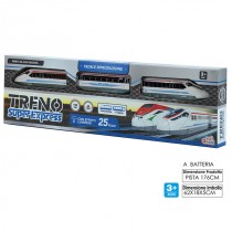 PISTA TRENO SUPER EXPRESS 25PZ B/O LUCE