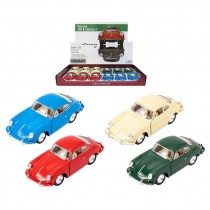 D:CAST PORSCHE CARRERA 2 IN DISPLAY KINSMART