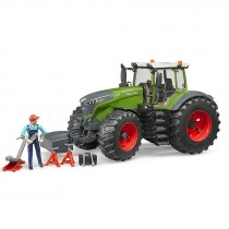 TRATTORE FENDT 1050 VARIO CON MECCANICO E ATTREZZI BRUDER