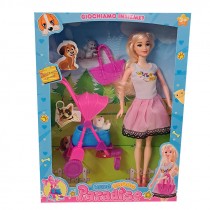 BAMBOLA CON ACCESSORI PARADISE