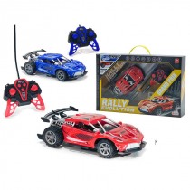 AUTO R/C 27.145 MHz 4 FUNZIONI 2ASS 20 CM