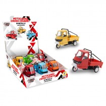 METAL KIDS - MOTOCARRO IN METALLO RETROC. 5 COL.