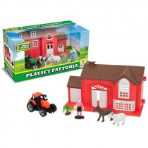 LINEA VERDE PLAYSET FATTORIA CON TRATTORE E ACCESSORI