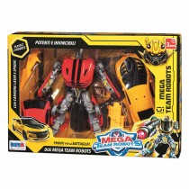 SET 2 MEGA TEAM ROBOTS 2 ASS.TI