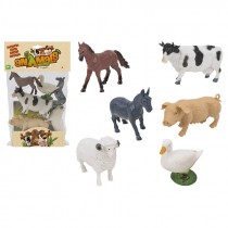 ANIMALI FATTORIA 6 PZ IN BUSTA