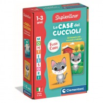 MONTESSORI FLASHCARDS LE CASE DEI CUCCIOLI CLEMENTONI