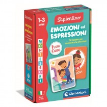 MONTESSORI FLASHCARDS EMOZIONI ED ESPRESSIONI CLEMENTONI