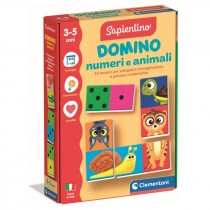 DOMINO NUMERI E ANIMALI CLEMENTONI