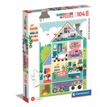 PUZZLE 104 MAXI HOME SWEET HOME CLEMENTONI