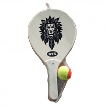 RACCHETTA FORATA SPESSORE CM 1 CPN PALLA TENNIS SOFT