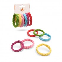 ELASTICI 6 PZ COLORI VARI
