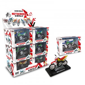 D-CAST MOTO CROSS 1:18 CON SUONO