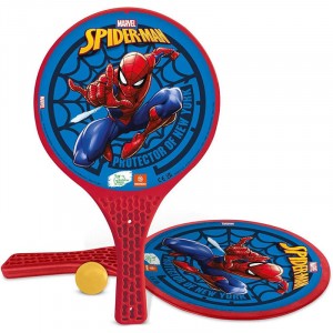 RACCHETTA ULTIMATE SPIDERMAN CON PALLINA