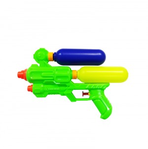 PISTOLA ACQUA CM 25 DOPPIO SERBATOIO 3 COLORI IN BUSTA