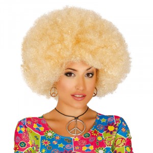 PARRUCCA AFRO BIONDA