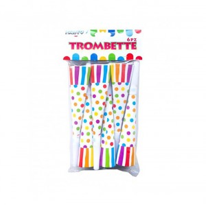 TROMBETTA CONO 6 PZ POIS CON CAVALLOTTO