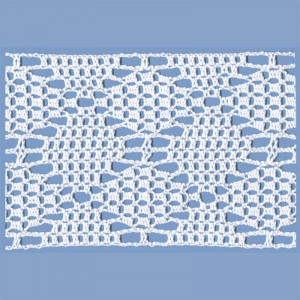 MERLETTO INCASSO COTONE 100 MM ECRU 10 METRI