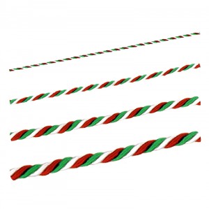 CORDONE RITORTO 3 CAPI  3,5 MM 25 METRI TRICOLORE