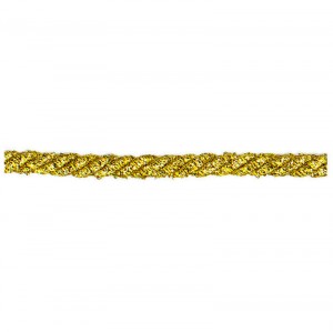 CORDONE 3 CAPI LUREX 5,5 MM 25 METRI COLORE ORO OPACO