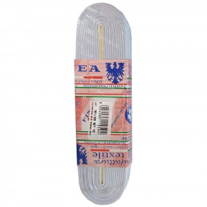ELASTICO MORBIDO PER SLIP 25 MM 10 METRI COLORE BIANCO
