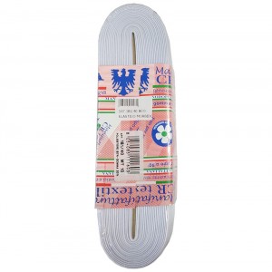 ELASTICO MORBIDO PER INDUMENTI 40 MM 10 METRI COLORE BIANCO