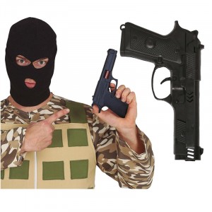 PISTOLA NERA 24 CM