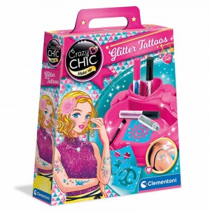 CRAZY CHIC GLITTER TATTOO CLEMENTONI