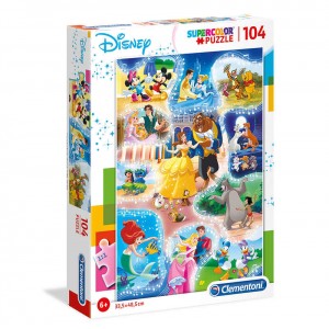 PUZZLE 104 DISNEY CLEMENTONI