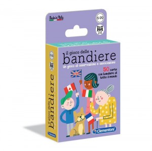 GIOCHI CARTE IL GIOCO DELLE BANDIERE CLEMENTONI