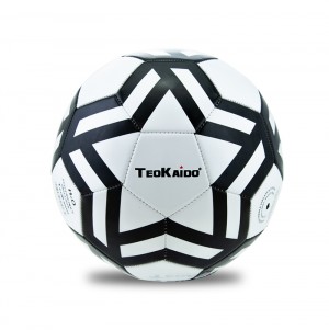 PALLONE CUOIO CALCIO BIANCO NERO TAGLIA 5 GR 280