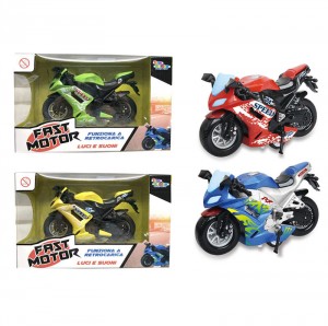MOTO A FRIZIONE LUCE E SUONI