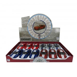 D:CAST 1/38 FORD MUSTANG GT IN DISPLAY KINSMART