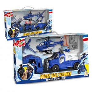 PLAYSET FORZE DELL'ORDINE 2 ASS