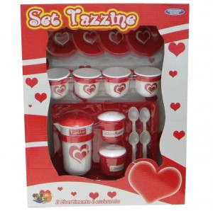 SET TAZZINE CUORE