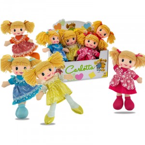 CARLOTTA BAMBOLA PEZZA 30 CM