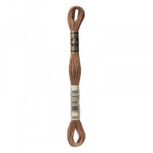MOULINE' SPECIAL 25 COTONE 8 MT 6 MATASSINE COLORE 3863