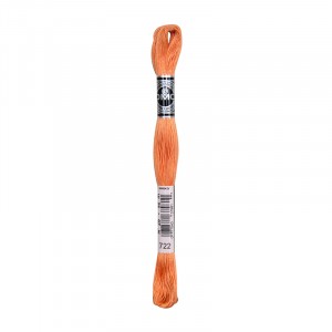 COTONE DA RICAMO 32 MT TITOLO 25 6 MATASSINE COLORE 722