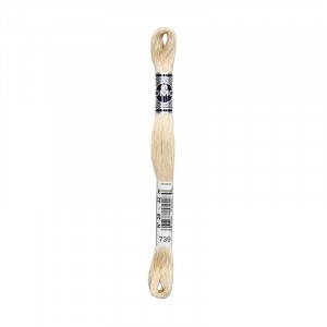 COTONE DA RICAMO 32 MT TITOLO 25 6 MATASSINE COLORE 739