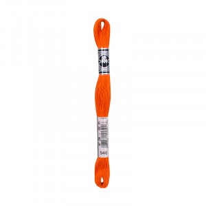 COTONE DA RICAMO 32 MT TITOLO 25 6 MATASSINE COLORE 946