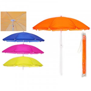OMBRELLONE 180CM NYLON 8 BACCHETTE FERRO