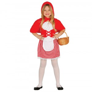 COSTUME RAGAZZINA ROSSA BAMBINA