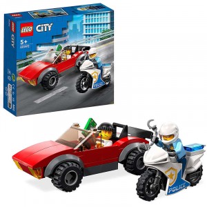 LEGO CITY INSEGUIMENTO MOTO POLIZIA 60392
